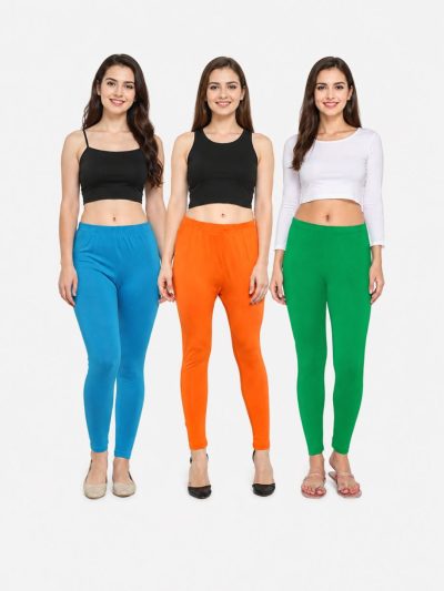 Ankle Length Leggings  - Combo1