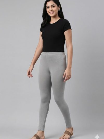 Ankle length leggings - Grey