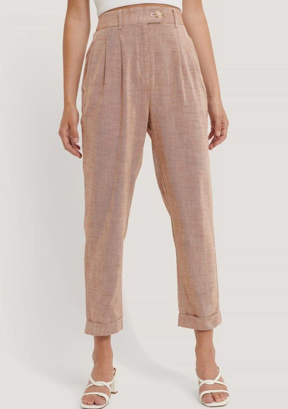Cigerate pant / Straight pant - Terracotta - Image 2