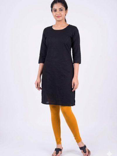 Full length leggings - Mustard Yellow