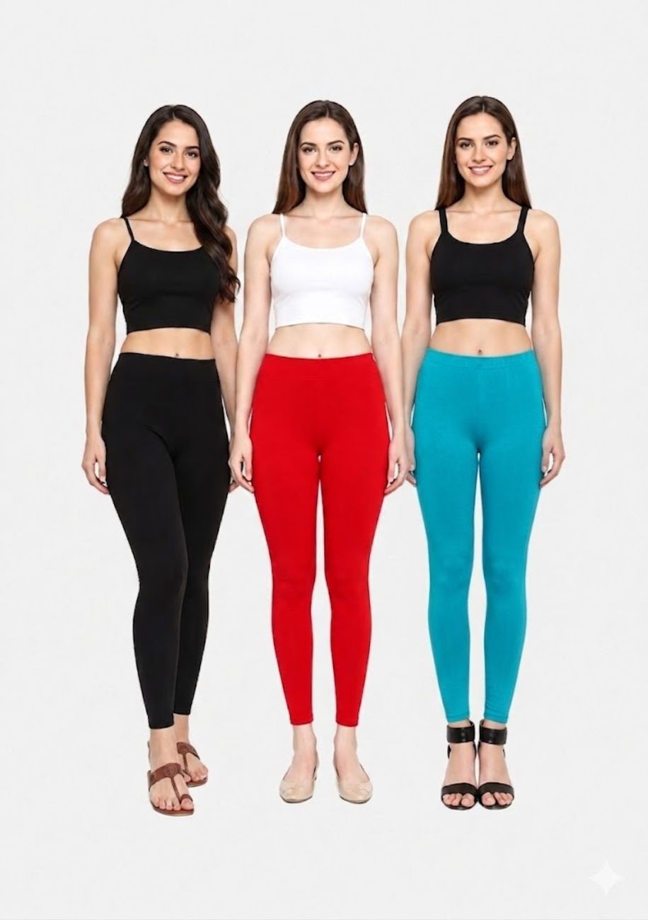 Ankle Length Leggings - Combo3
