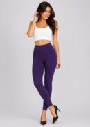 Ankle length leggings - Deep Purple