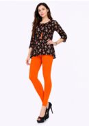 Full length leggings - Bright Orange